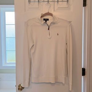 Polo Ralph Lauren Off white sweater! Size: Teen or Big kids Large